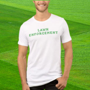 Tröj för Gräsmattegranskning Rolig Trädgårdsarbe T Shirt