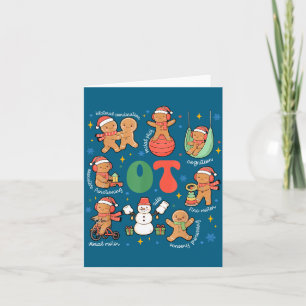 Tröja Arbetsterapi Ot Gingerbread Jul Kort