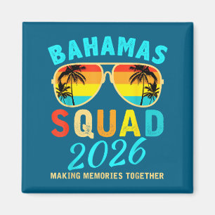 Tröja Bahamas Semester Trupp Familj Vänner Magnet