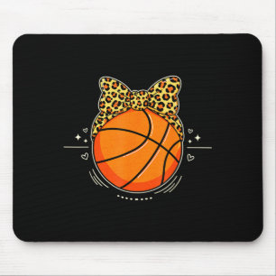 Tröja Basketboll Leopard Gepard Båge Tjejig Musmatta