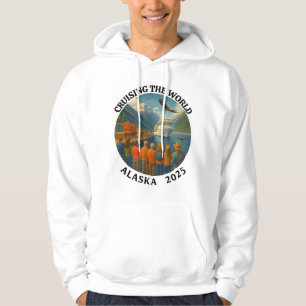 Tröja eller hoodie för Alaska-kryssning för familj