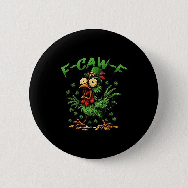 Tröja F Caw F Kyckling Tupp Knapp (Framsida)