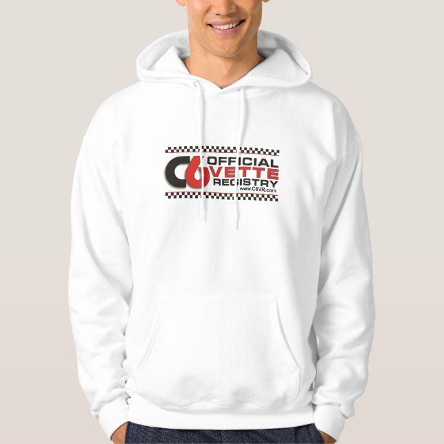 Tröja för C6VR-logotypHoodie Sweatshirt (Framsida)