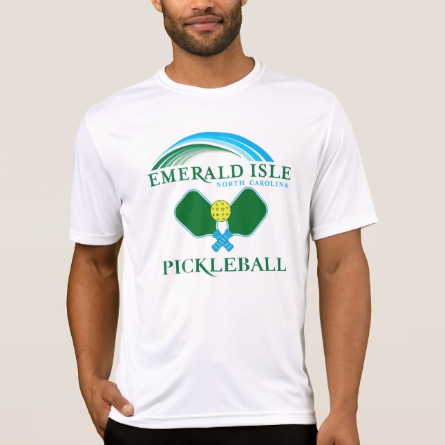 Tröja för Emerald Isle Pickleball-prestanda (Framsida)