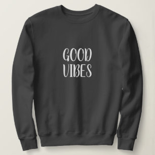 Tröja för Goda Vibrationer - Kvinnlig Hoodie för P