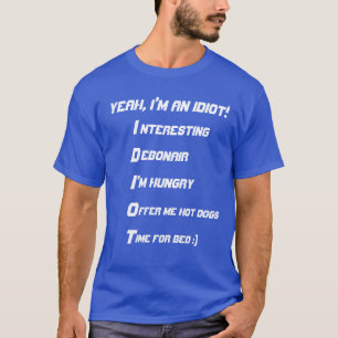 tröja för idiot