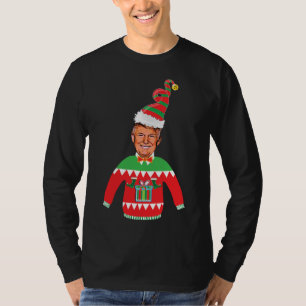 Tröja för jul för Donald Trump jul ful