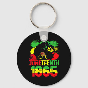 Tröja för kvinnor Juneteenth svarta amerikaner afr Nyckelring