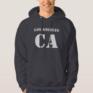 Tröja för Los Angeles Kalifornien Hoodietröja Med Luva