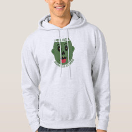 Tröja för män - Jag Känner Mig Som En Hjärnlös Zom Hoodie