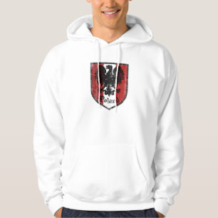 Tröja för Polen vapensköldflagga Sweatshirt