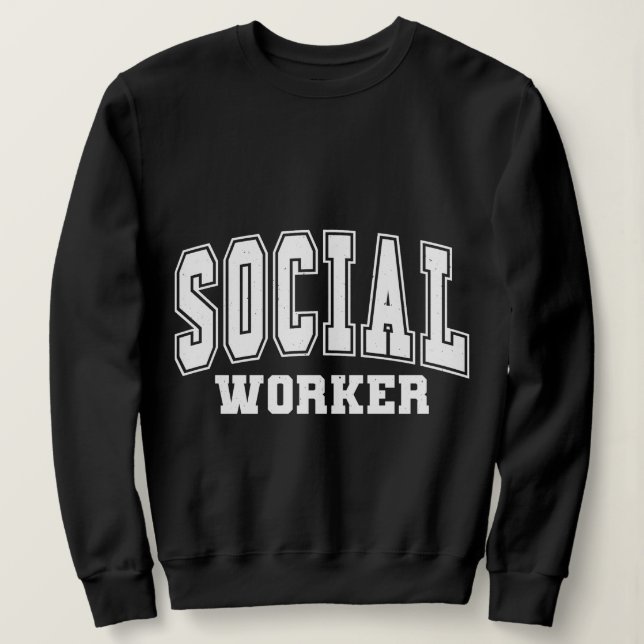 Tröja för socialarbetare (Design framsida)