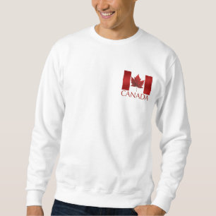 Tröja för souvenir för Kanada tröjaKanada flagga Sweatshirt