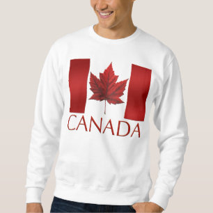 Tröja för souvenir för Kanada tröjaKanada flagga Sweatshirt