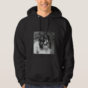 Tröja för Spaniel för engelsk Springer Hooded Munkjacka