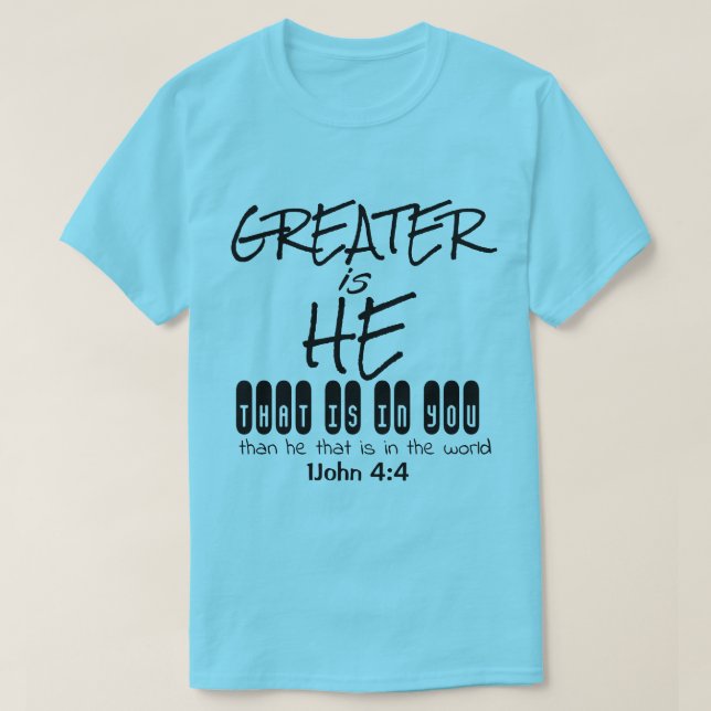 Troja för tro - T-Shirt (Design framsida)