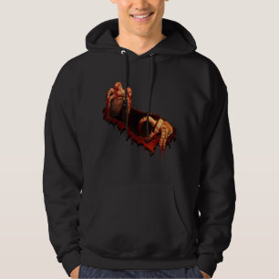 Tröja för Zombie för ZombieHoodiefasa Hooded Med Luva