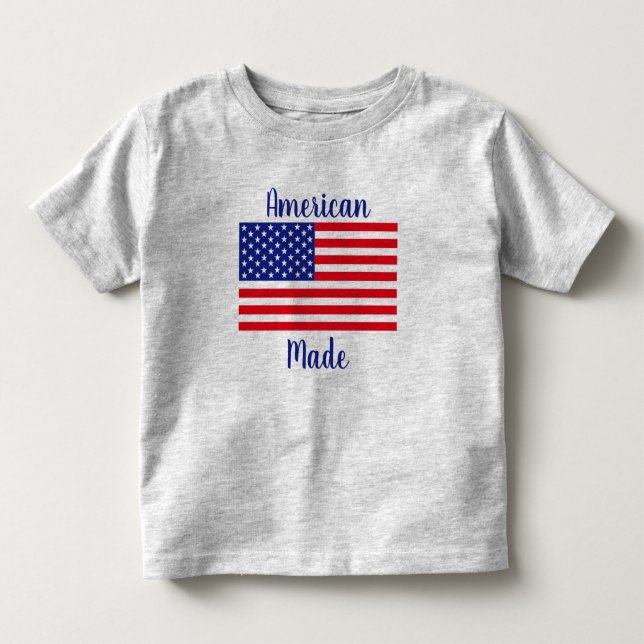 Tröja från amerikanska flagga småbarn (Framsida)