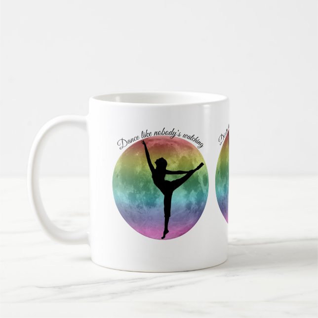 Tröja från dansare "Rainbow måne dancer" Kaffemugg (Vänster)