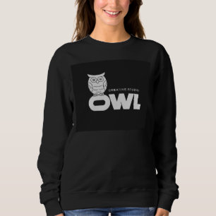 Tröja från Owl Creative Studio – Söt uggla-logotyp