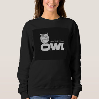 Tröja från Owl Creative Studio – Söt uggla-logotyp