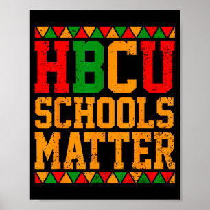 Tröja Hbcu Skola Ärende Historiskt Svart Poster