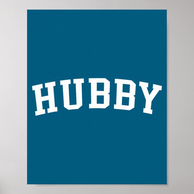 Tröja Hubby Poster (Framsidan)