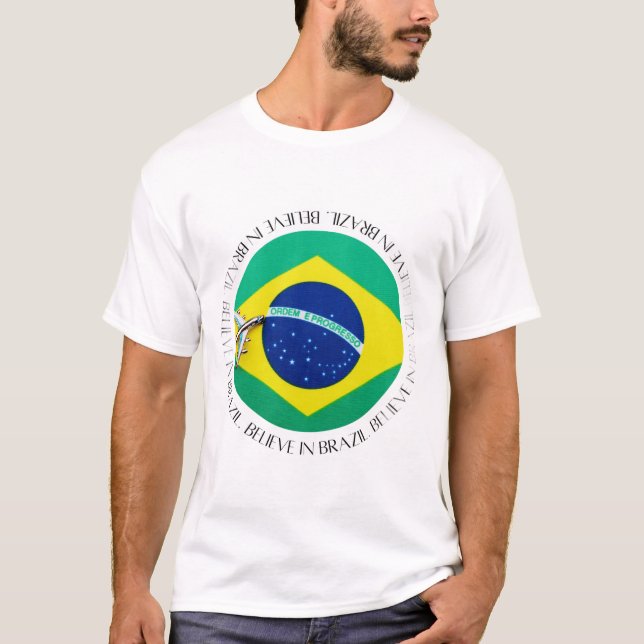 Troja i Brasilien T-Shirt (Framsida)