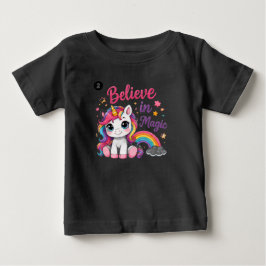 Troja i magisk enhörning barn t-shirt