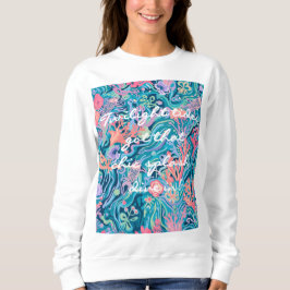 Tröja i stilren grafikdesign