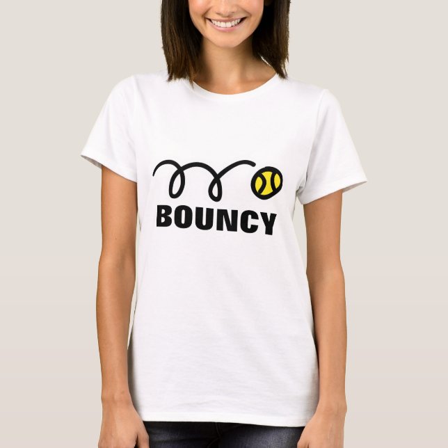 Tröja i tennis med rolig stil: Bouncy (Framsida)
