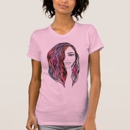 Tröja kvinnors T-shirt med bild