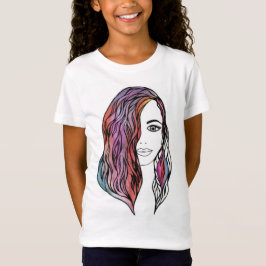 Tröja kvinnors T-shirt med bild