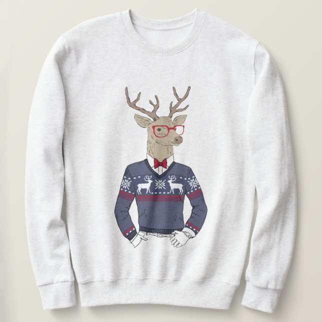 Tröja Lång Ärmad Tröja (Design framsida)