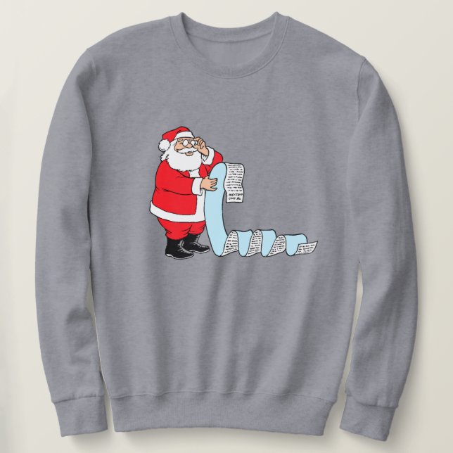 Tröja Lång Ärmad Tröja (Design framsida)