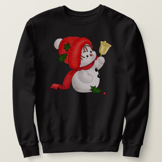 Tröja Lång Ärmad Tröja (Design framsida)