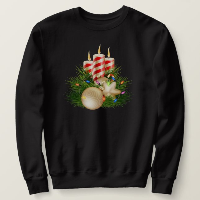Tröja Lång Ärmad Tröja (Design framsida)