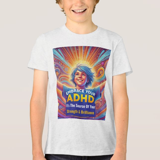 Tröja med ADHD*-upplösning* förstärka din ADHD (Framsida)