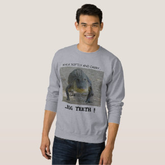 Tröja med alligatortema sweatshirt