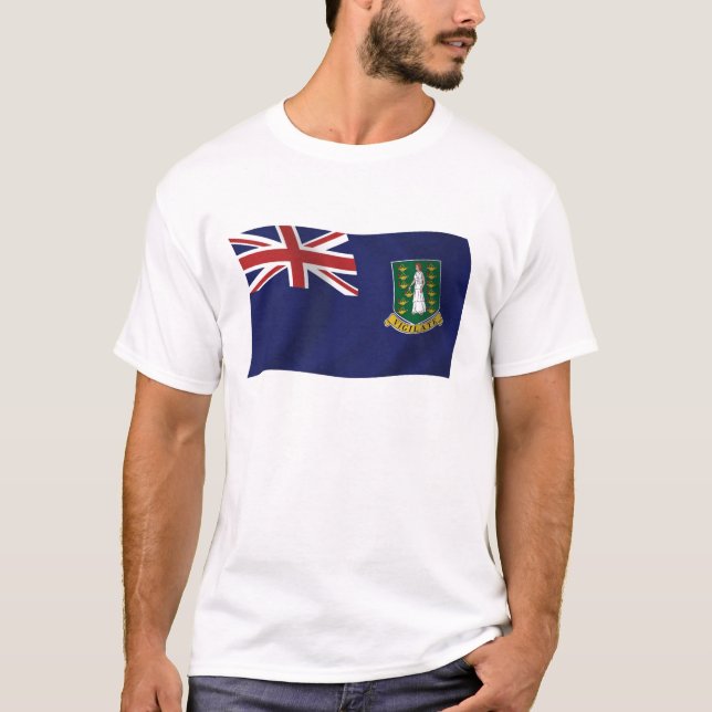 Tröja med flagga från Brittiska Jungfruöarna (Framsida)