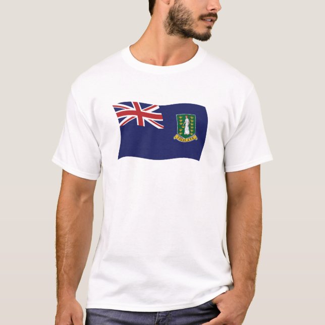 Tröja med flagga från Brittiska Jungfruöarna (Framsida)