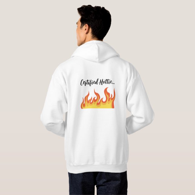 Tröja med huva hoodie (Hel baksida)
