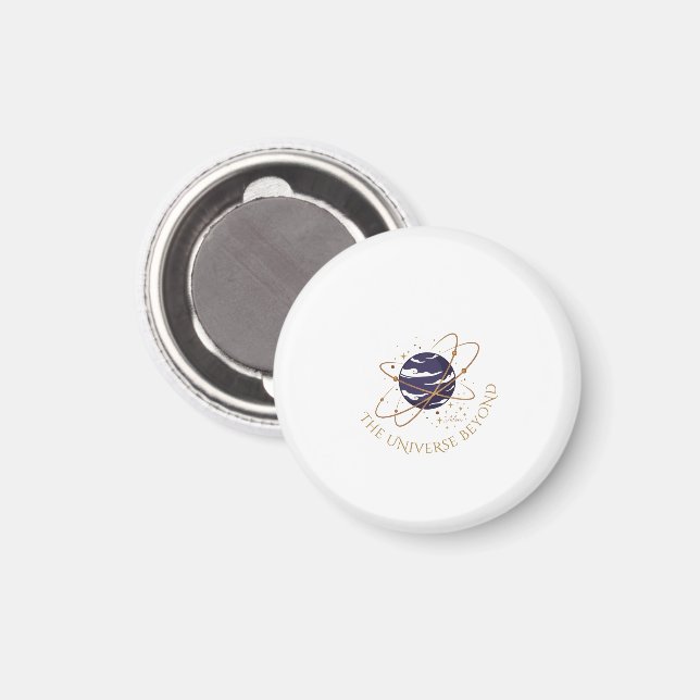 Tröja med långa ärmar - Universum bortom Magnet (Front/Back)