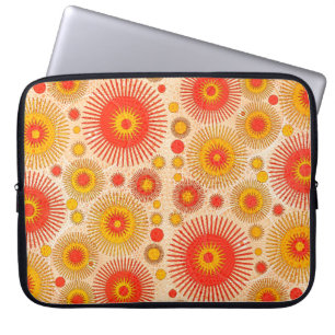 Tröja modern abstrakt design med blommigt och laptop fodral