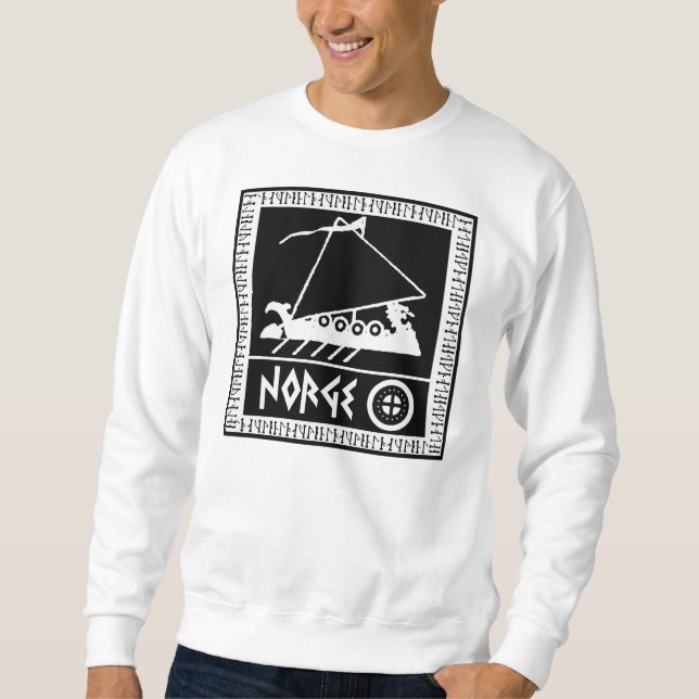 Tröja Norge Sweatshirt (Framsida)
