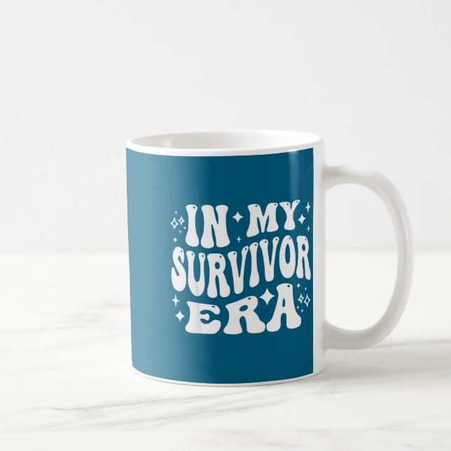 Tröja Överlevare Era Stark Krigare Modig Kaffemugg (Höger)