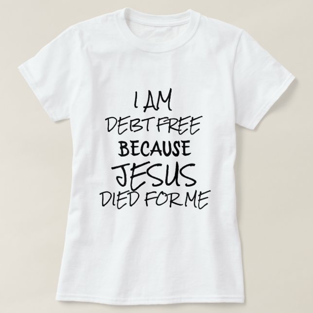 Troja presentkollektion för tro - T-Shirt (Design framsida)