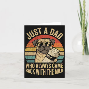 Tröja Pug Pappa Kom Tillbaka Kort