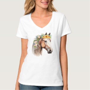 Tröja, skjorta, naturlig blomma t shirt