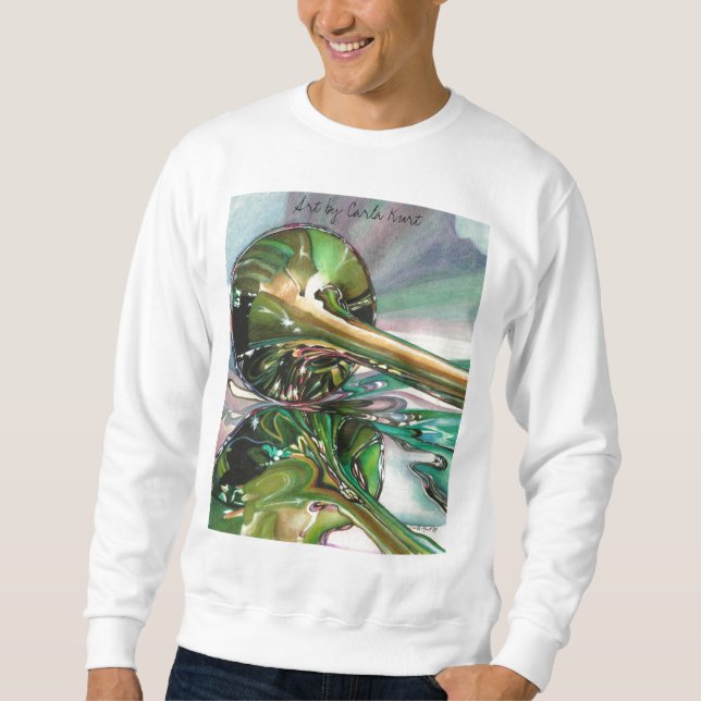 Tröja som är unisex- sweatshirt (Framsida)